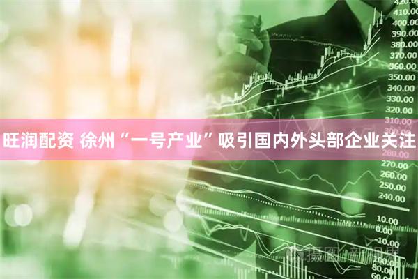 旺润配资 徐州“一号产业”吸引国内外头部企业关注