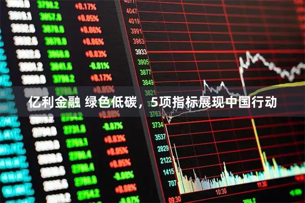 亿利金融 绿色低碳，5项指标展现中国行动
